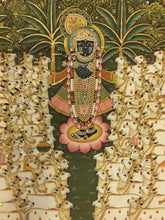 Load image into Gallery viewer, Krishna Painting with cows