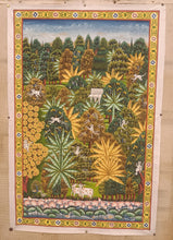 Load image into Gallery viewer, Large Jungle scene pichwai Painting