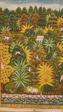 Load image into Gallery viewer, Original Large Pichwai Painting Jungle scene