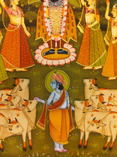 Load image into Gallery viewer, Pichwai with Cows