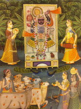 Load image into Gallery viewer, Shreenathji Painting