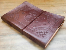 Load image into Gallery viewer, Animal Embossed Leather Journal