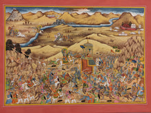 Load image into Gallery viewer, Battle Scene Painting