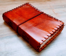 Load image into Gallery viewer, Brown Colour Leather Diary