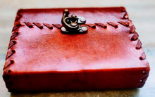 Load image into Gallery viewer, Brown Colour Leather Notebook