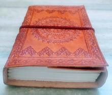 Load image into Gallery viewer, Chakra Leather Bound Journal