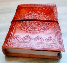 Load image into Gallery viewer, Chakra Embossed Medium Size Diary journal
