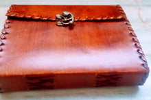 Load image into Gallery viewer, Custom Leather Journal With Lock