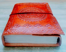 Load image into Gallery viewer, Embossed Leather Notebook