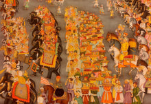 Load image into Gallery viewer, Handmade Shah Jahan Padshahnama Finest Wall Decor Large Art Work