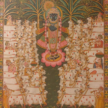 Load image into Gallery viewer, Hand Painted Pichwai Artwork