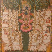 Load image into Gallery viewer, Hand Painted Shrinathji Pichwai Artwork