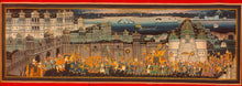 Load image into Gallery viewer, Large Wall Decor Indian Miniature Procession Miniature Painting Art