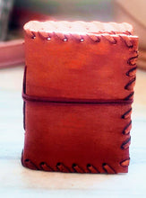 Load image into Gallery viewer, Hand Stitched Leather Journal
