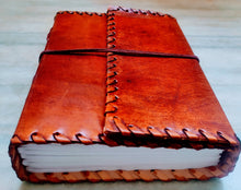 Load image into Gallery viewer, Hand Stitched Leather Journal
