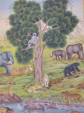 Load image into Gallery viewer, Tree of Life Handmade 21 by 14 Inches Wall Decor Miniature Painting