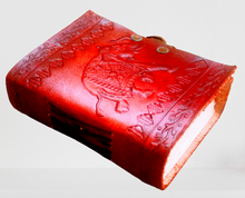 Load image into Gallery viewer, Handmade Leather Notebook