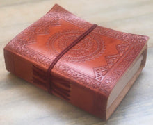 Load image into Gallery viewer, Handmade Leather Notebook