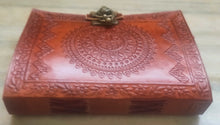 Load image into Gallery viewer, Handmade Leather Notebook