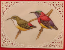 Load image into Gallery viewer, Carved Synthetic Ivory Painting