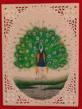 Load image into Gallery viewer, Hand Painted Peacock Bird Birds Miniature Painting India Art - ArtUdaipur