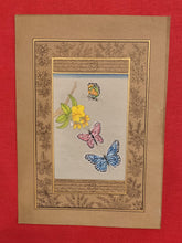 Load image into Gallery viewer, Hand Painted Butterfly Bird Birds Miniature Painting India Art - ArtUdaipur
