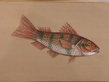 Load image into Gallery viewer, Fish Animal Miniature Painting India Art Nature on Paper Aquatic - ArtUdaipur