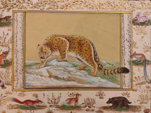 Load image into Gallery viewer, Hand Painted Leopard Animal Miniature Painting India Art on Rice Paper WildLife - ArtUdaipur