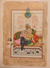 Load image into Gallery viewer, Mughal Painting Artwork Romance Paper