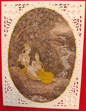 Load image into Gallery viewer, Famous Romantic Painting A Tale of Love Story Radha Krishna India - ArtUdaipur