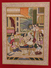 Load image into Gallery viewer, Mughal Flowers Painting