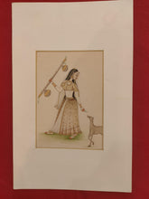 Load image into Gallery viewer, Handmade Indian Miniature Ragini Painting Paper Colors Art Traditional Exquisite - ArtUdaipur