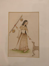 Load image into Gallery viewer, Handmade Indian Miniature Ragini Painting Paper Colors Art Traditional Exquisite - ArtUdaipur