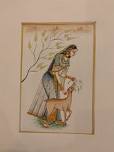 Load image into Gallery viewer, Ragini Lady Paper Painting Home Decor