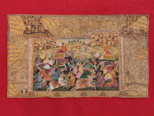 Load image into Gallery viewer, Famous HaldiGhati War Battle Indian Miniature Painting Art - ArtUdaipur