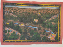 Load image into Gallery viewer, Tiger Hunting Scene Painting Artwork