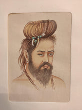 Load image into Gallery viewer, Indian Hand Painted Sadhu Miniature Painting Paper Colors Natural Art - ArtUdaipur