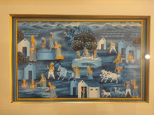Load image into Gallery viewer, Rural Poor Indian Village Life Art with a Meaning Miniature Painting - ArtUdaipur