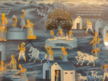 Load image into Gallery viewer, Rural Poor Indian Village Life Art with a Meaning Miniature Painting - ArtUdaipur