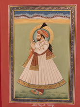 Load image into Gallery viewer, Hand Painted Rajasthani Maharajah King Portrait Miniature Painting India Art - ArtUdaipur