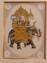Load image into Gallery viewer, Hand Painted Mughal Maharajah Ambabari Miniature Painting India Artwork Framed Royal - ArtUdaipur