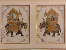 Load image into Gallery viewer, Hand Painted Mughal Maharajah Ambabari Miniature Painting India Artwork Framed Royal - ArtUdaipur