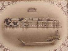 Load image into Gallery viewer, Hand Painted Udaipur City Rajasthani Lake Palace Miniature Painting Scene Artwork Framed Frame Fine Art - ArtUdaipur