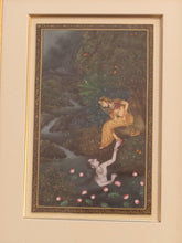Load image into Gallery viewer, Lord Krishna Radha HandPainted Indian Miniature Painting - ArtUdaipur