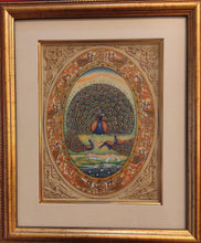 Load image into Gallery viewer, Peacock Bird Framed Painting Artwork Collection Home