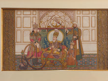 Load image into Gallery viewer, Mughal Empire Indian Miniature Painting