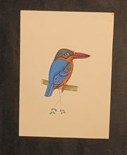 Load image into Gallery viewer, KingFisher Bird Art
