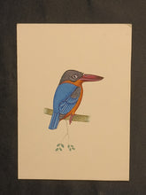 Load image into Gallery viewer, KingFisher Painting on Paper
