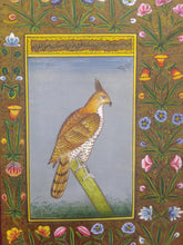 Load image into Gallery viewer, Courage Eagle Bird on Paper Indian Miniature Painting - ArtUdaipur