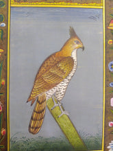 Load image into Gallery viewer, Courage Eagle Bird on Paper Indian Miniature Painting - ArtUdaipur